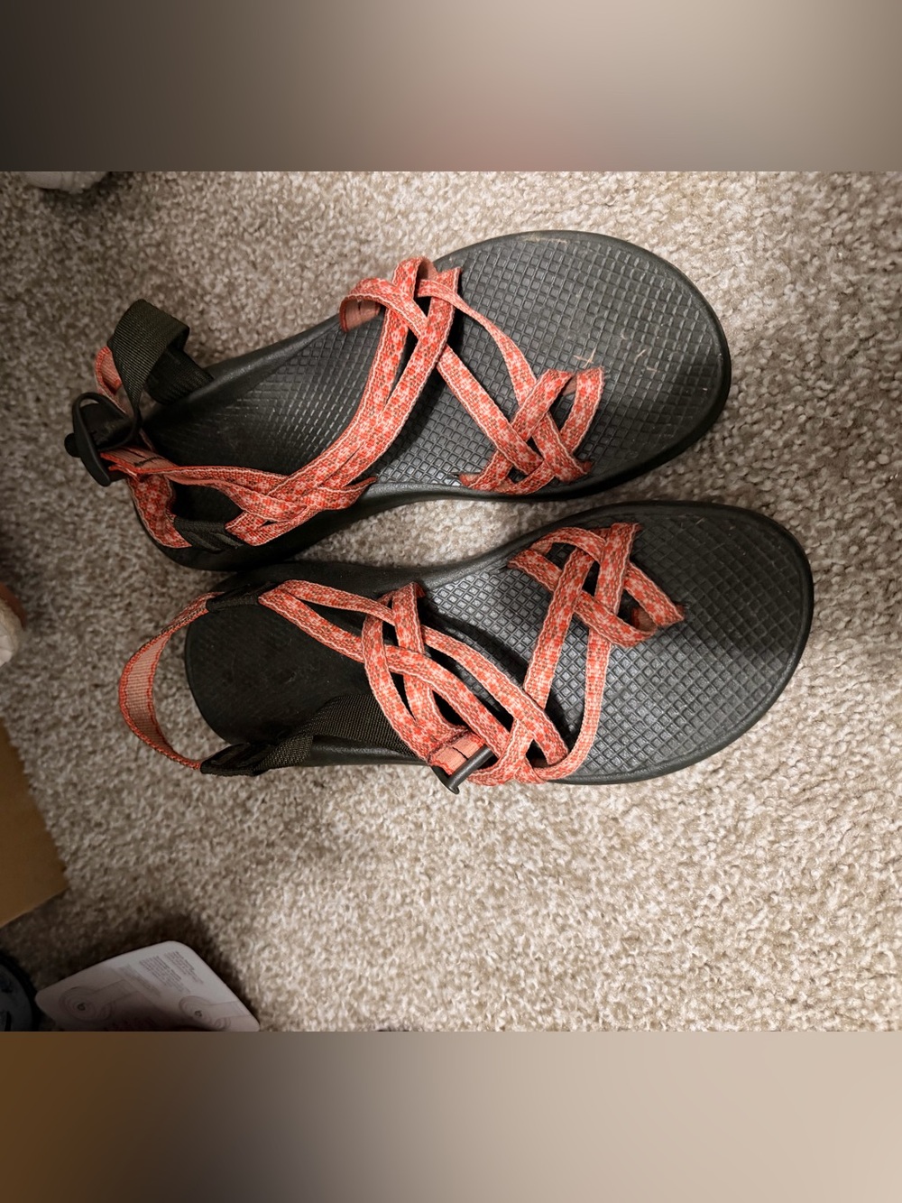 Chaco Women's Coral-Patterned Strappy Sandals
